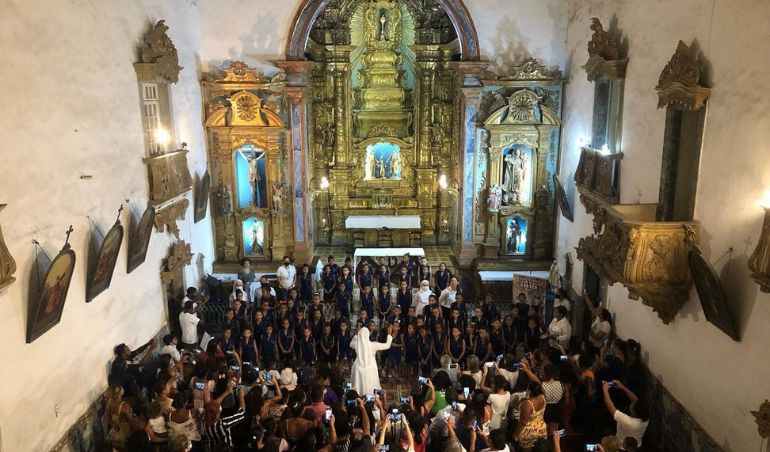 Convento de Santa Tereza é palco para o encontro inédito de coros
