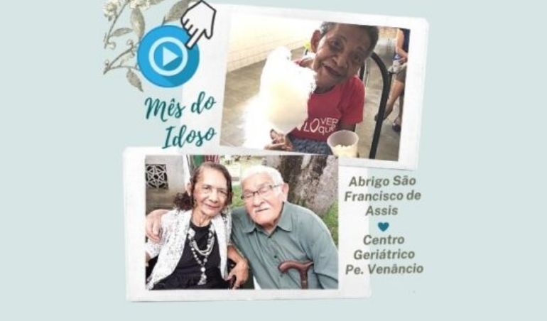 Abrigos da Santa Casa Recife promovem ações em comemoração ao mês do idoso
