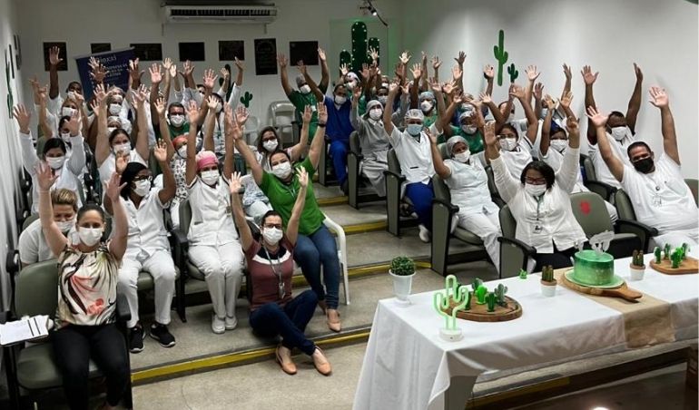 Hospital Santo Amaro e Lar Padre Venâncio celebram a Semana da Enfermagem 2022