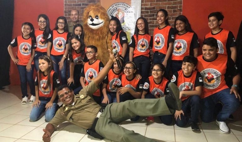 Não às drogas e à violência: alunos do Educandário São Joaquim se formam no Proerd