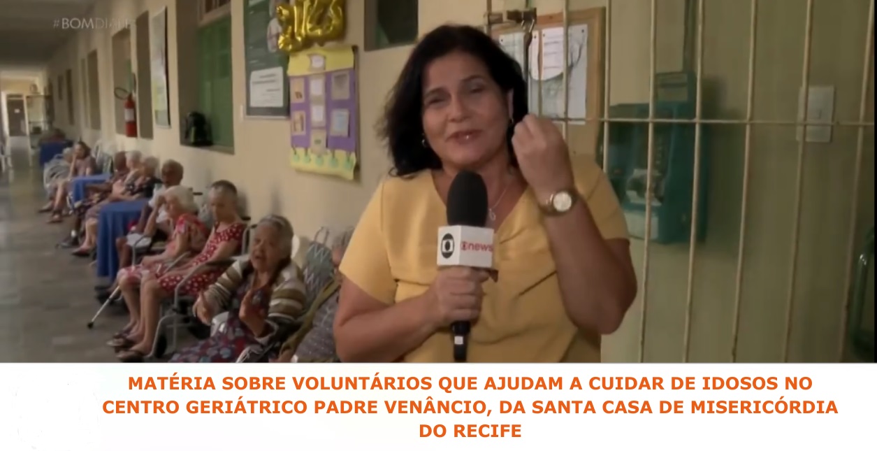 Bom dia PE destaca, no Dia do Voluntariado, matéria sobre voluntários do CGPV